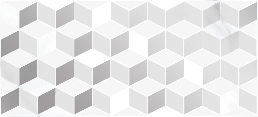 Декор Omnia геометрия белый 20x44x0,85 15918