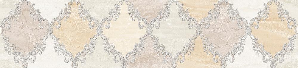 Дубай фриз бежевый 500*115