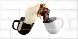 Брик 1 декор  белый