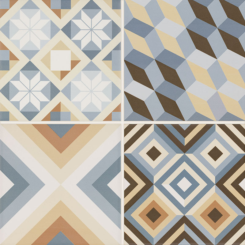 DIAMANTE COLOUR GRES  MAT. MIX B 400x400