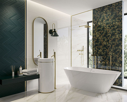 Intense Tone Green B структура Mat рект. 298x898x90