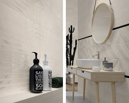 HAPPINESS GREY DEKOR MAT 300x600