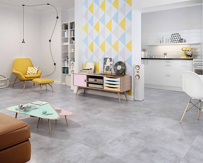 SCRATCH GRYS GRES  REKT. PÓŁPOLER 598X598