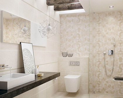 EMILLY BEIGE Структура DEKOR 300x600