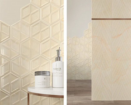 ILLUSION BEIGE Структура  300x600
