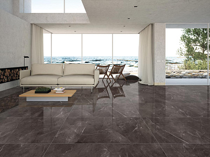 Vitrum Dark Grey High glossy 600x600x80,5