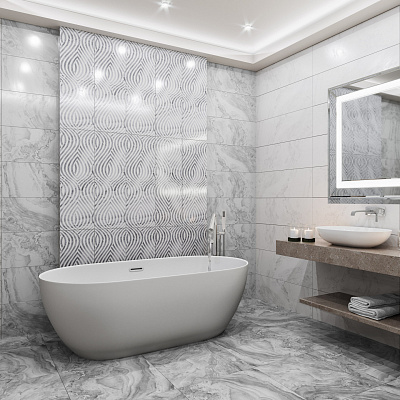 Керамогранит Gracia Ceramica Ginevra 600x600 grey PG 01