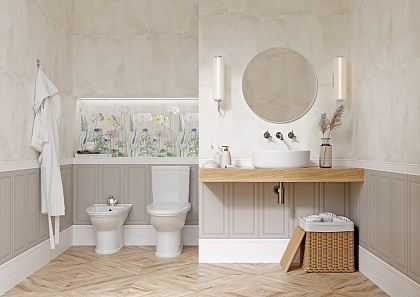 Керамогранит Gracia Ceramica Lignum 450х450 beige PG 01