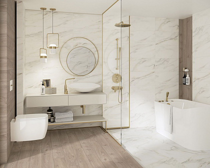 Декор Daybreak Bianco Inserto połysk 298х598x9