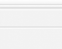 Бордюр Gracia Ceramica Ceramic 200х250 white plinth 01