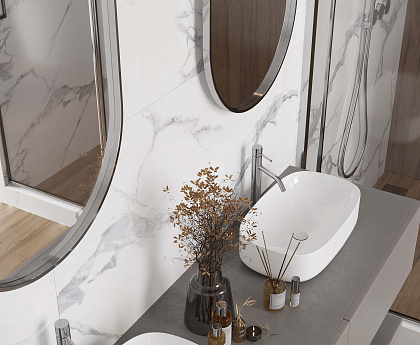 Statuario Crown Polished рект. 600x1200x90