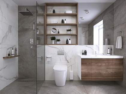Керамогранит Gracia Ceramica Abremo 600х1200 grey PG 01