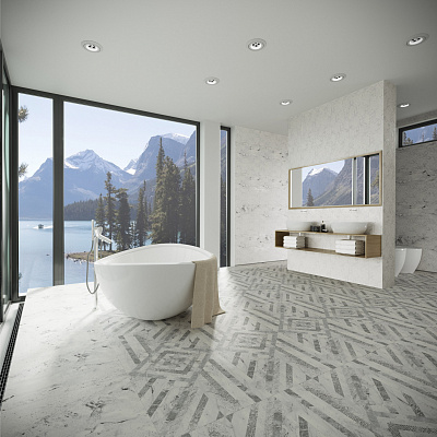 Керамогранит Gracia Ceramica Inverno 600х1200 Premium white PG 01