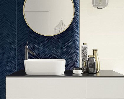 Intense Tone Blue B структура Mat рект. 298x898x90