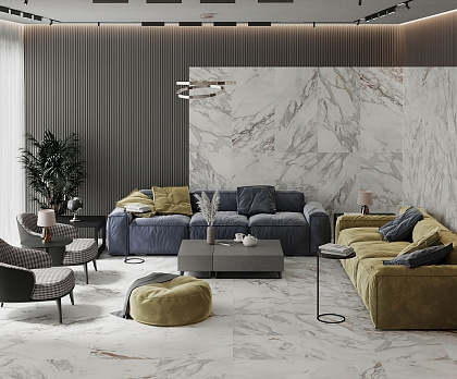 Calacatta Roma Polished рект. 600x1200x90