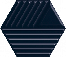 Intense Tone Blue Heksagon C структура Glossy 171x198x80