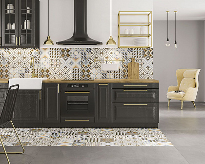 DIAMANTE COLOUR GRES  MAT. MIX A 400x400