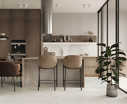 Flagman кремовый мат.  600x600x90