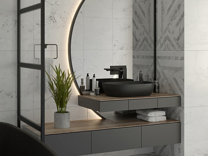 Керамогранит Gracia Ceramica Inverno 600х1200 Premium white PG 01