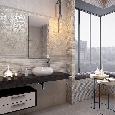 Плитка Gracia Ceramica Juliette 300x900 grey wall 01