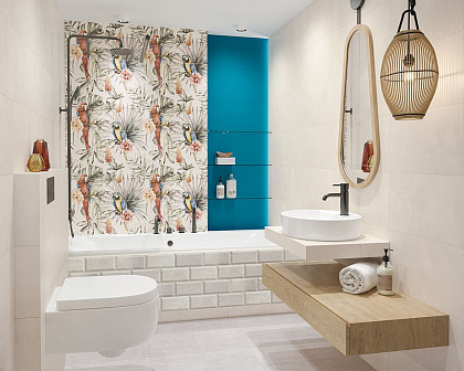 HAPPINESS AZURE MAT 300x600