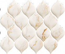 Мозаика Bliss Gold Arabeska (под заказ) 298х298х8