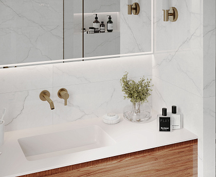 Torso Bianco Polished рект. 600x600x80,5