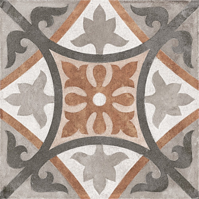 Керамический гранит 29,8*29,8*0,85 Carpet многоцветный пэчворк структура (1к=12) C-CP4A452D