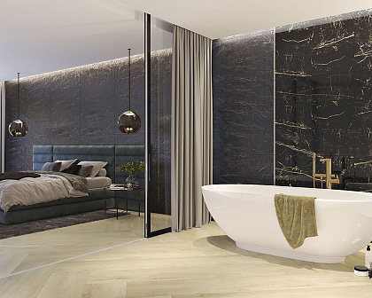 Golden Hills Nero структура рект. 298x898x90