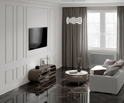 Xtreme Nero High Glossy 600x600x80,5