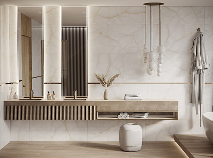 Onyx Cloudy Polished рект. 600x1200x90