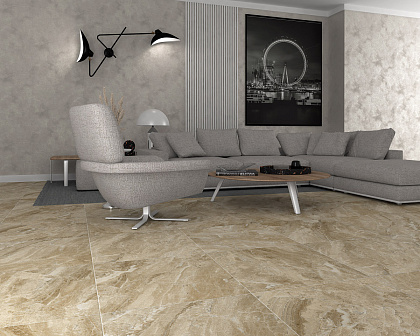 Irida бежевый мат. рект. 600x600x90