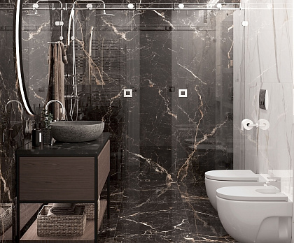 Xtreme Nero High Glossy 600x1200x90