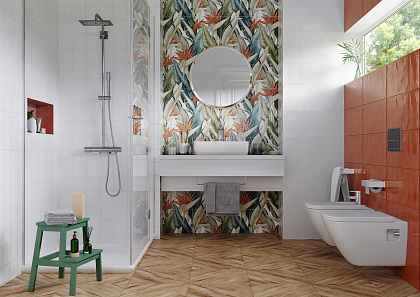 Плитка Gracia Ceramica Sweety 250х600 white wall 01