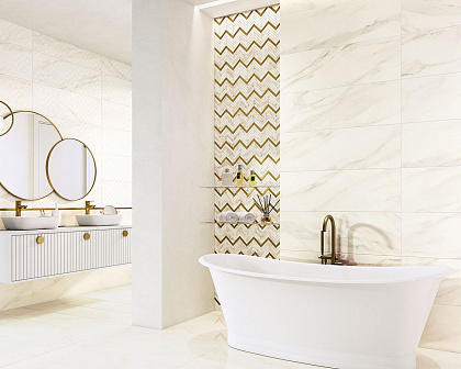 Calacatta Sparkle Gold REKT. MAT. 598X1198