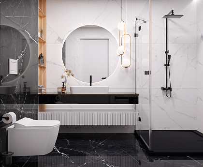 Statuario Cloud Velvet рект. 800x800x90