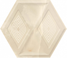 ILLUSION BEIGE HEKSAGON Структура  198X171