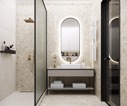 Matrix светло-бежевый мат.  600x1200x90