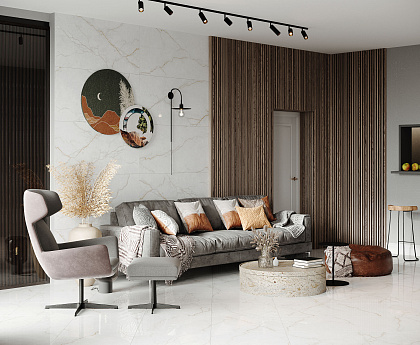 Torso Gold Polished рект. 600x1200x90