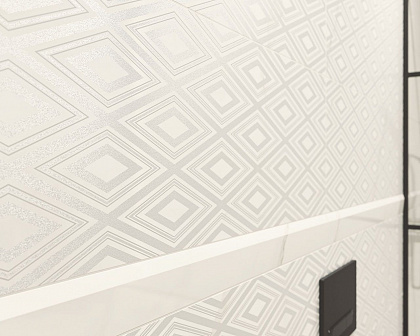 Бордюр Livia London Bianco 58x750x16