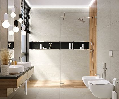 Noa бежевый мат.  600x1200x90