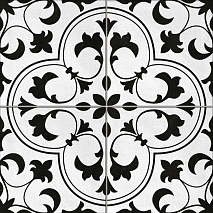 Керамический гранит 42*42*0,9 Sevilla белый пэчворк (1к=9) SE4R053D-69