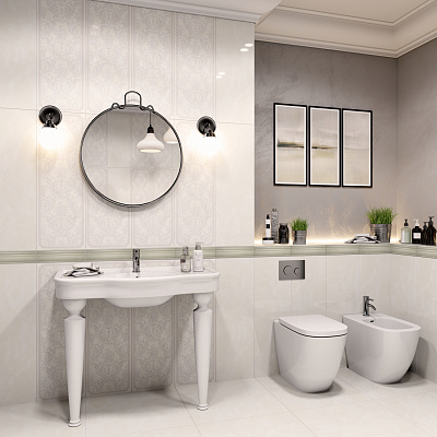 Керамогранит Gracia Ceramica Saphie 600х600 white PG 01