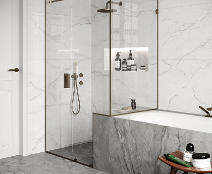 Torso Bianco Polished рект. 600x600x80,5