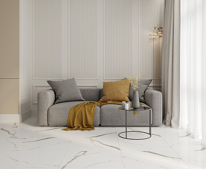 Golden White Statuario Polished 600x1200x90