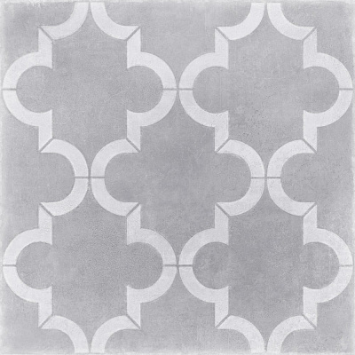 Керамический гранит 29,8*29,8*0,9 Motley серый пэчворк цветы  (1к=12) C-MO4A095D