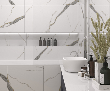 Golden White Statuario Polished 600x1200x90