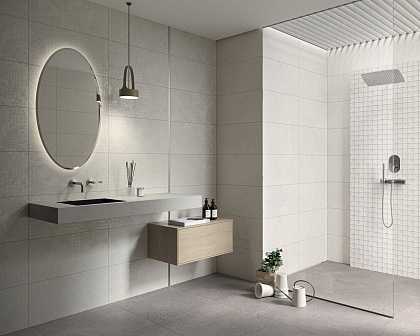 Мозаика Effect Grys Prasowana Mat (под заказ) 298х298x8