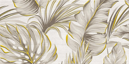 панно Brasiliana тропик 1 светло-бежевый 250x500