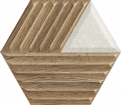 WOODSKIN MIX HEKSAGON Структура C 198x171
